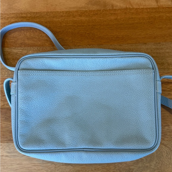 Longchamp Sky Blue “Camera” Shoulder Bag Purse - Picture 4 of 7